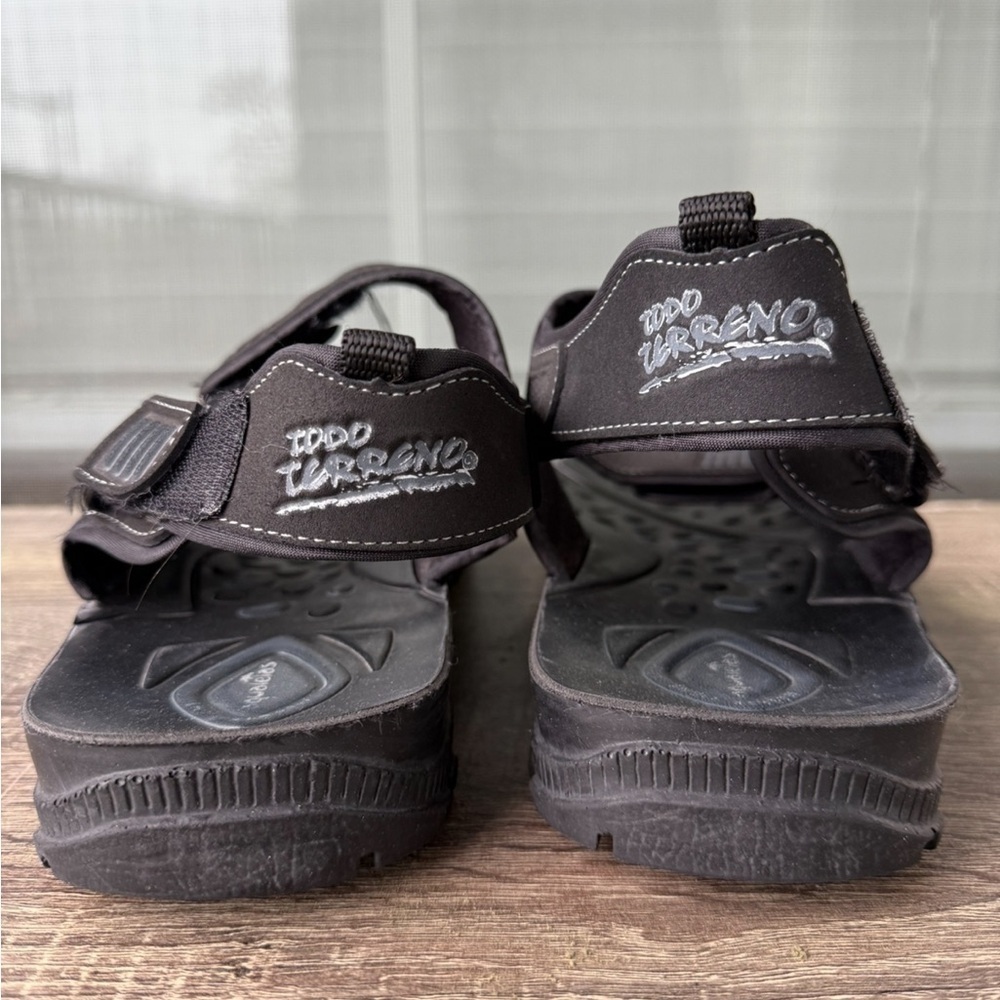 Men’s Black Sport Aqualetas Sandals Size 9 – Adjustable Straps, Comfort Sole ECU - Picture 8 of 8